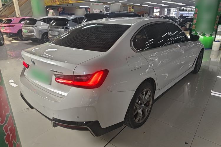Used BMW i3 2023 eDrive 40 L Midnight Sports Package Rear Right 45 Deg
