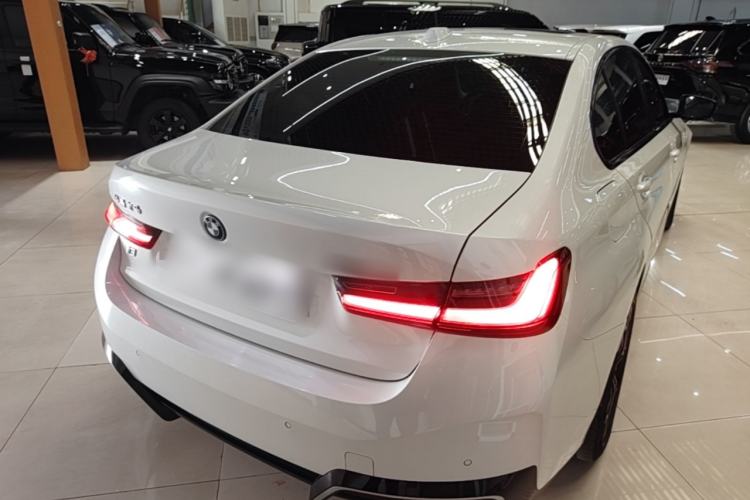 Used BMW i3 2023 eDrive 40 L Midnight Edition Rear Right 45 Deg