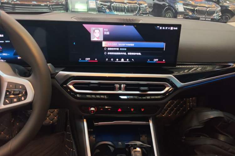 Used BMW i3 2024 eDrive 40 L Midnight Sports Package Audio And AC Panel