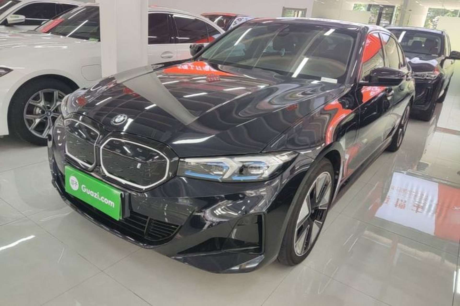 Used BMW i3 2024 eDrive 40 L Midnight Sports Package Front Left 45 Deg