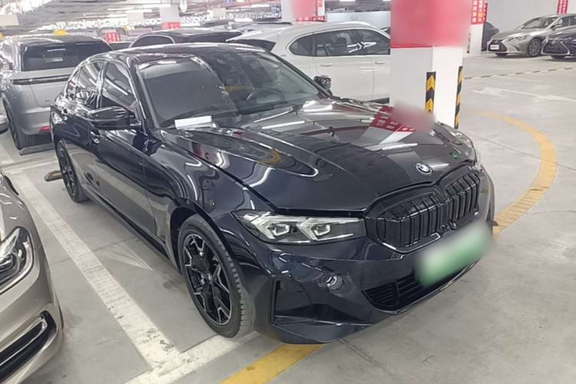 Used BMW i3 2024 eDrive 40 L Midnight Edition Front Right 45 Deg