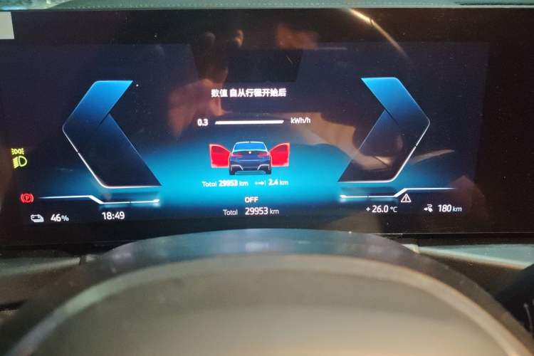 Used BMW i3 2024 eDrive 40 L Midnight Sports Package Instrument Cluster