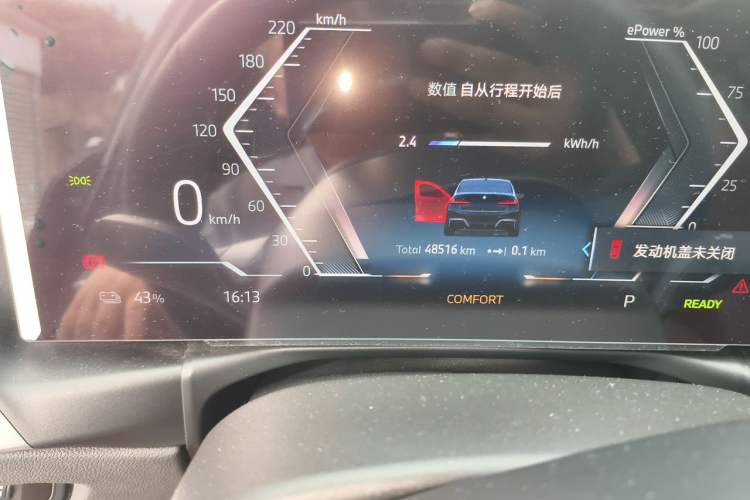 Used BMW i3 2024 eDrive 35 L Odometer Close Up