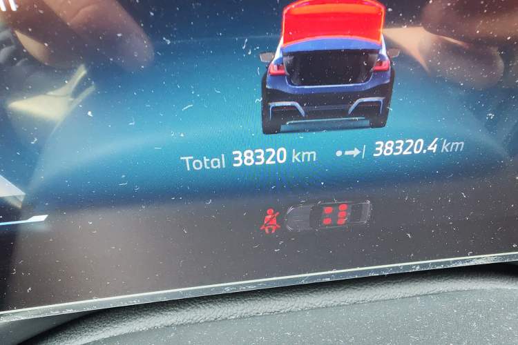 Used BMW i3 2024 eDrive 35 L Odometer Close Up