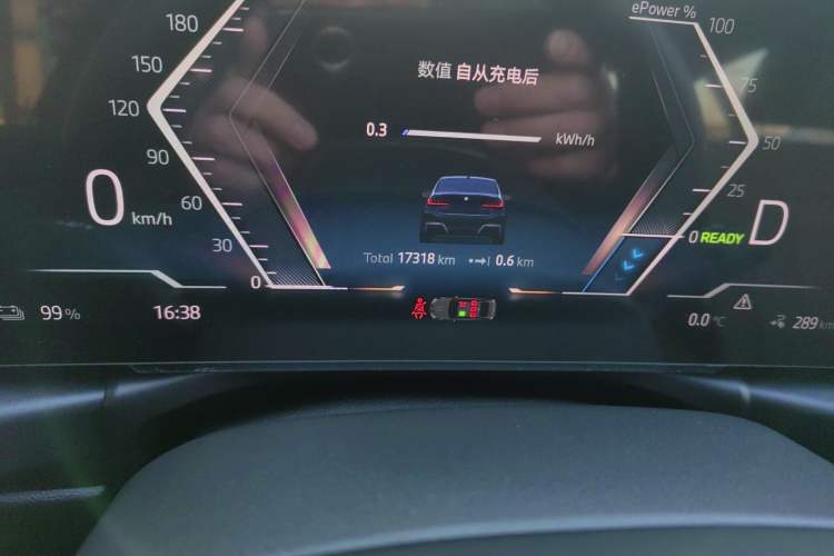 Used BMW i3 2024 eDrive 35 L Odometer Close Up