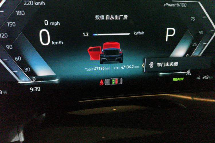 Used BMW i3 2024 eDrive 35 L Odometer Close Up