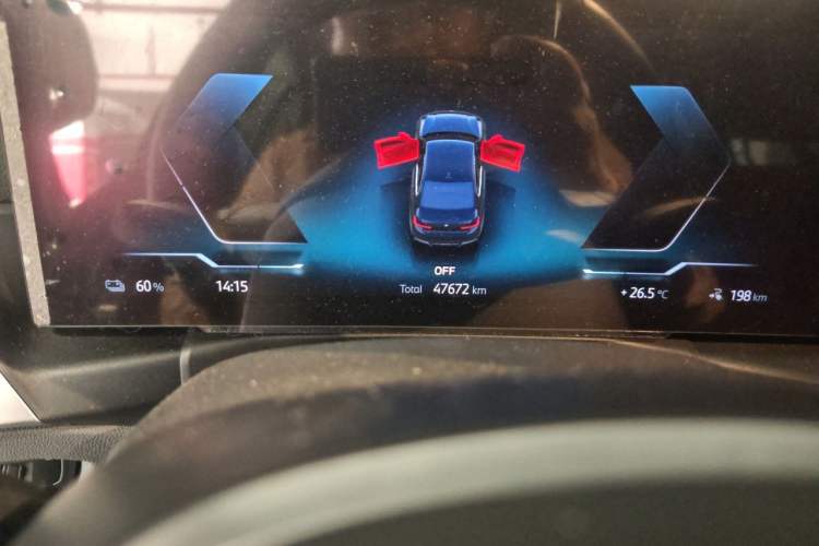 Used BMW i3 2024 eDrive 35 L Odometer Close Up