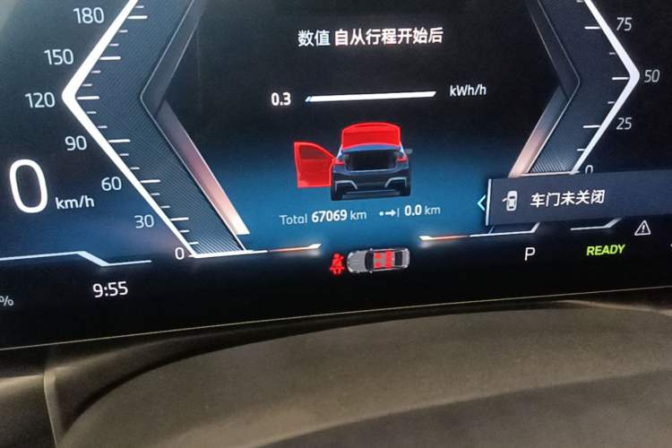 Used BMW i3 2024 eDrive 35 L Odometer Close Up