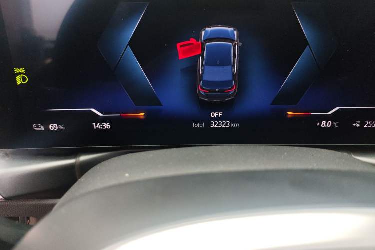Used BMW i3 2024 eDrive 35 L Odometer Close Up