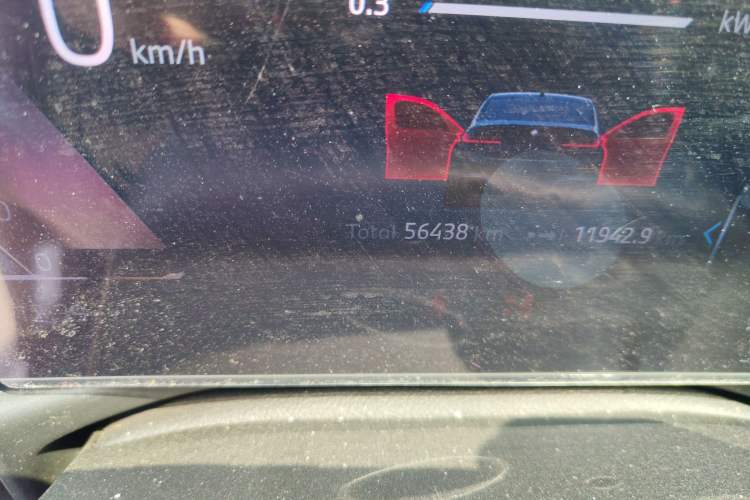 Used BMW i3 2024 eDrive 35 L Odometer Close Up