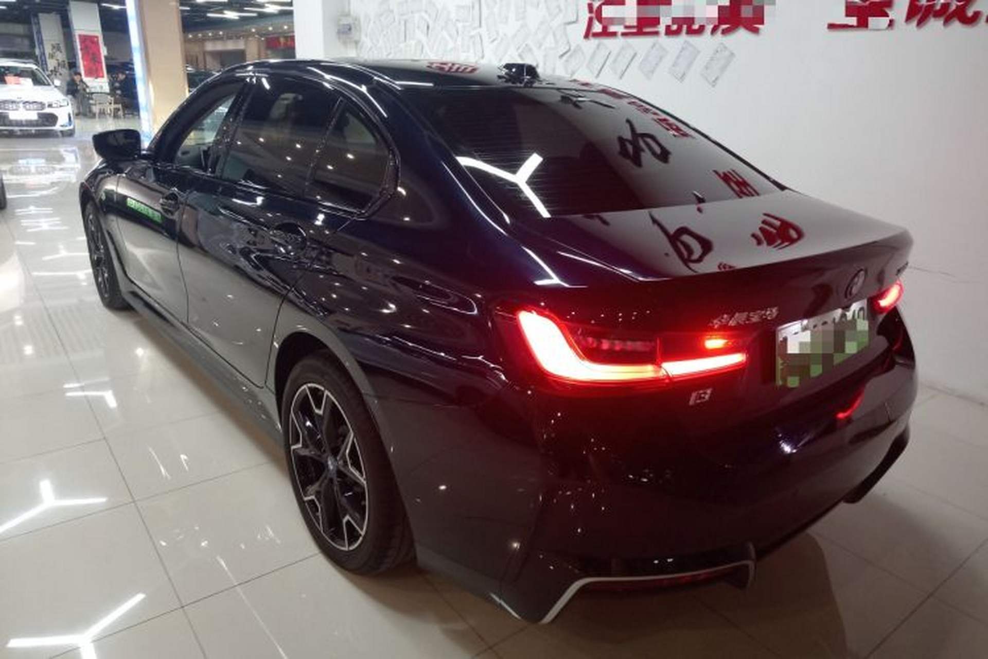 Used BMW i3 2024 eDrive 40 L Midnight Edition Rear Left 45 Deg