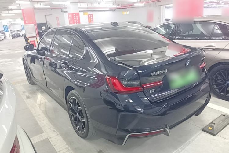 Used BMW i3 2024 eDrive 40 L Midnight Edition Rear Left 45 Deg