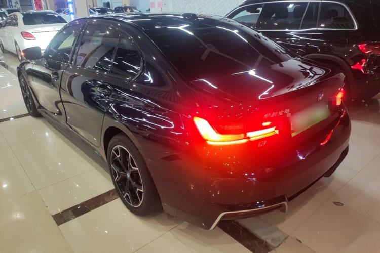 Used BMW i3 2024 eDrive 40 L Midnight Edition Rear Left 45 Deg