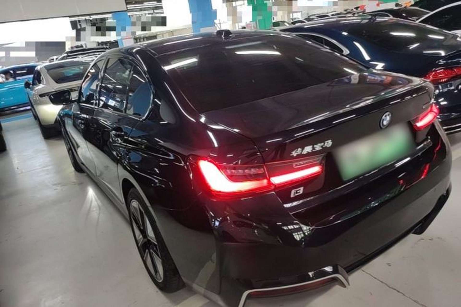 Used BMW i3 2024 eDrive 40 L Midnight Sports Package Rear Left 45 Deg