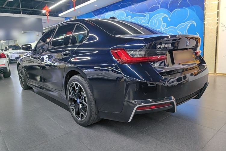 Used BMW i3 2024 eDrive 40 L Midnight Edition Rear Left 45 Deg