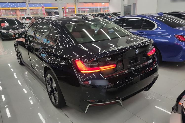 Used BMW i3 2024 eDrive 40 L Midnight Sports Package Rear Left 45 Deg