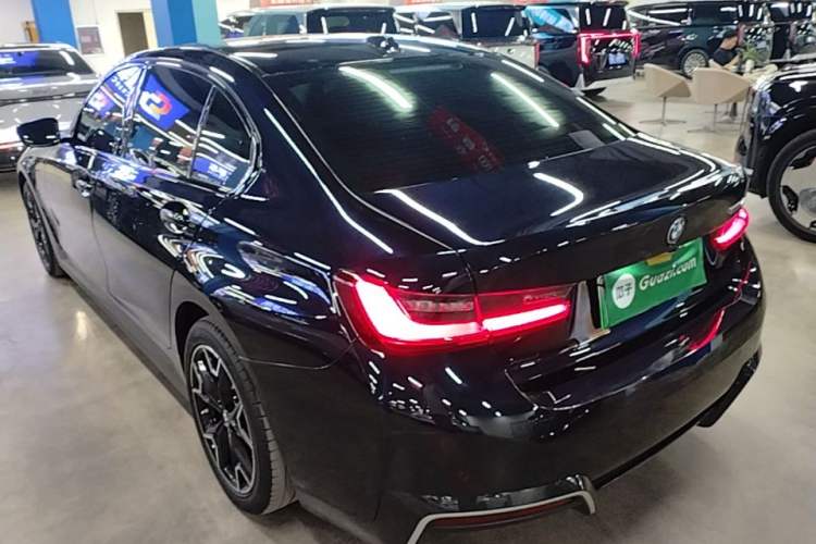 Used BMW i3 2024 eDrive 40 L Midnight Edition Rear Left 45 Deg