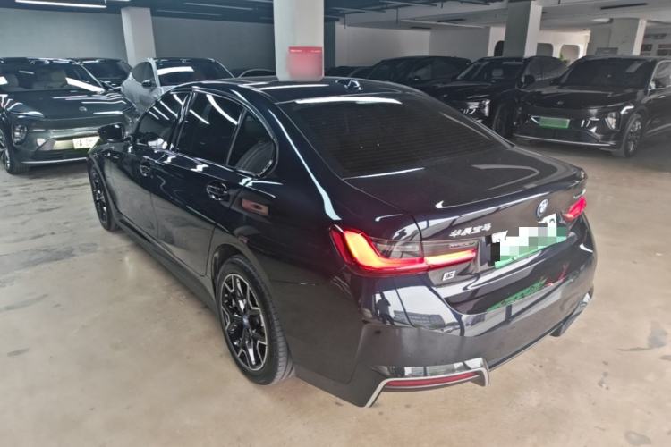 Used BMW i3 2024 eDrive 40 L Midnight Edition Rear Left 45 Deg