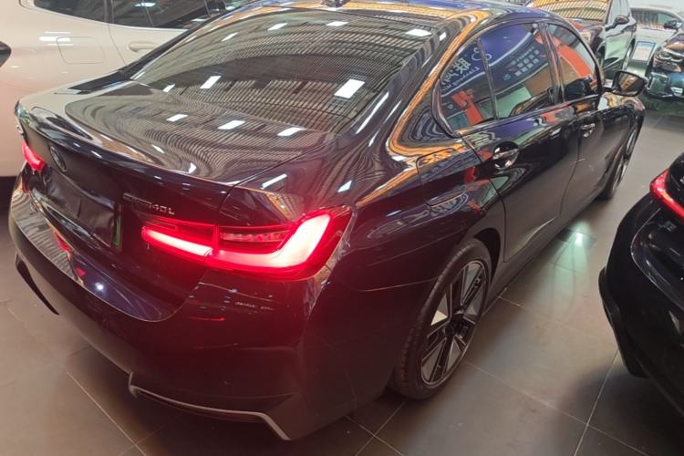 Used BMW i3 2024 eDrive 40 L Midnight Sports Package Rear Right 45 Deg