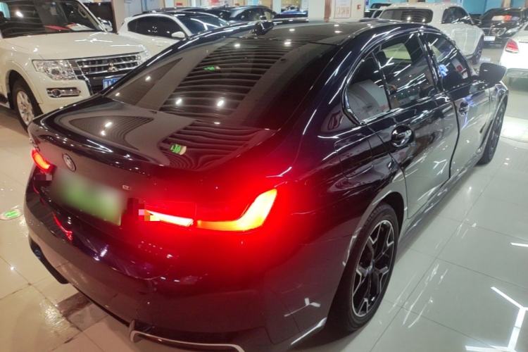 Used BMW i3 2024 eDrive 40 L Midnight Edition Rear Right 45 Deg