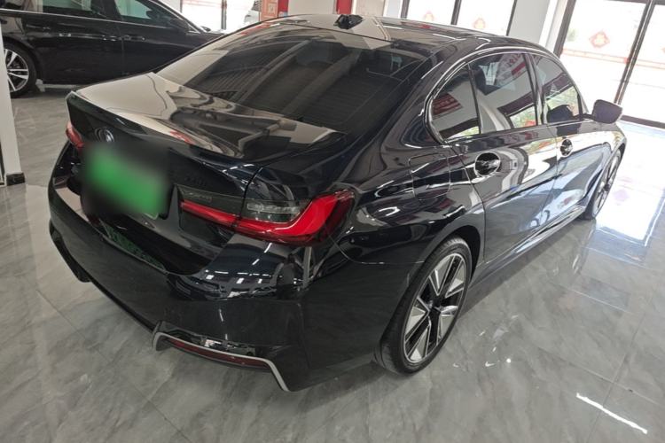 Used BMW i3 2024 eDrive 40 L Midnight Sports Package Rear Right 45 Deg