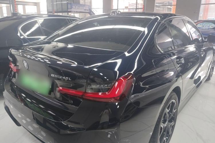 Used BMW i3 2024 eDrive 40 L Midnight Edition Rear Right 45 Deg