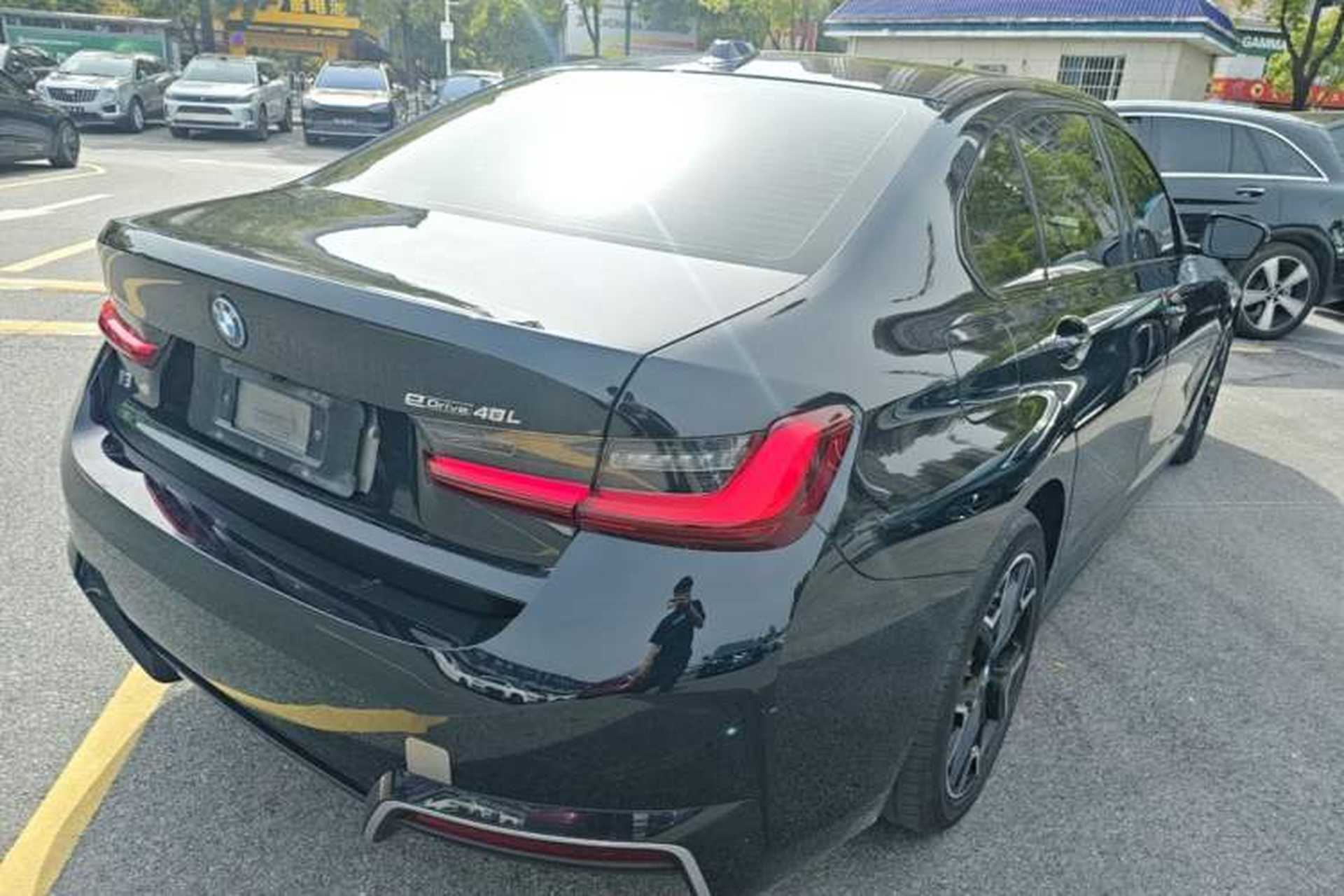 Used BMW i3 2024 eDrive 40 L Midnight Edition Rear Right 45 Deg