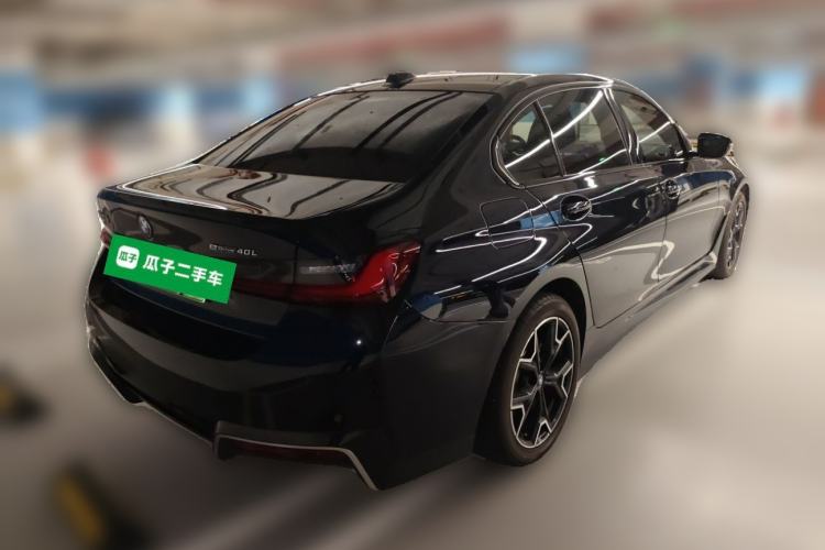 Used BMW i3 2024 eDrive 40 L Midnight Edition Rear Right 45 Deg