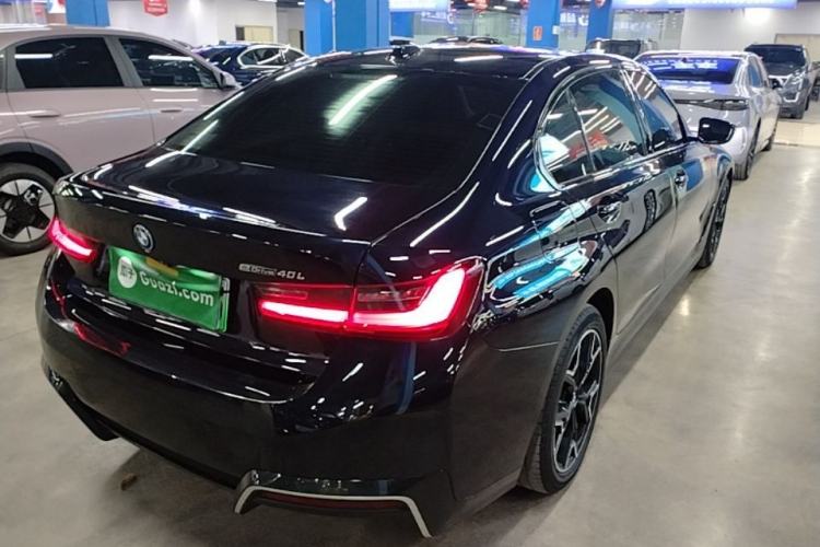 Used BMW i3 2024 eDrive 40 L Midnight Edition Rear Right 45 Deg