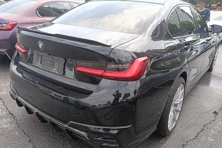 Used BMW i3 2024 eDrive 40 L Midnight Edition Rear Right 45 Deg