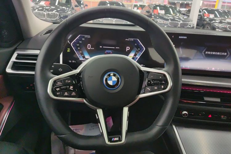 Used BMW i3 2024 eDrive 40 L Midnight Sports Package Steering Wheel