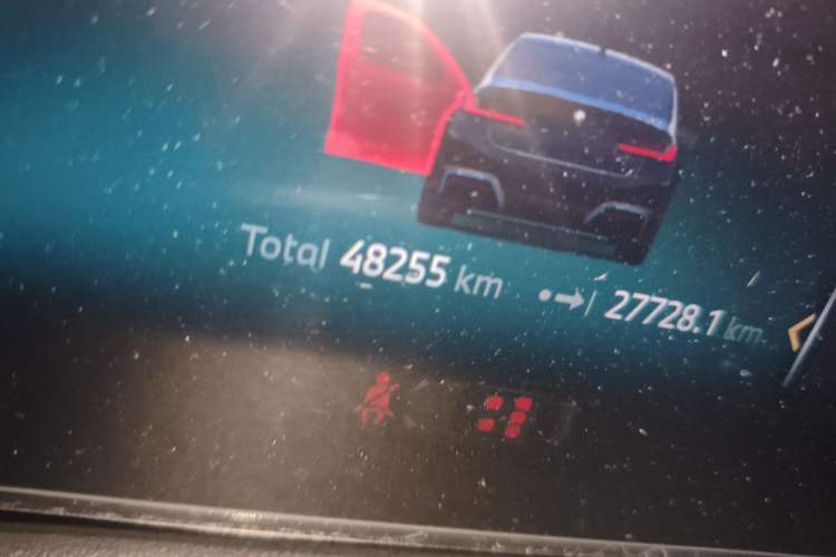Used BMW i3 2024 eDrive 35 L Odometer Close Up