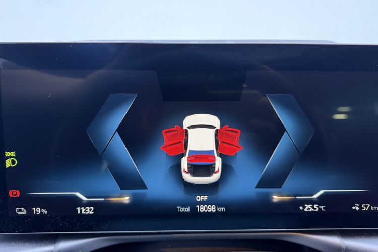 Used BMW i3 2024 eDrive 35 L Odometer Close Up