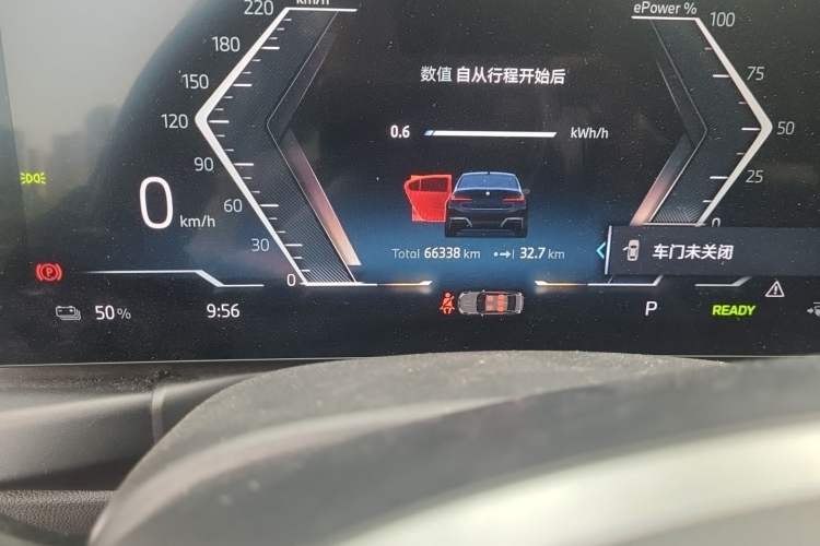 Used BMW i3 2024 eDrive 35 L Odometer Close Up