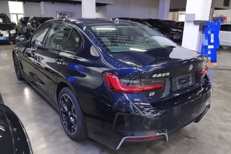 Used BMW i3 2024 eDrive 40 L Midnight Edition Rear Left 45 Deg