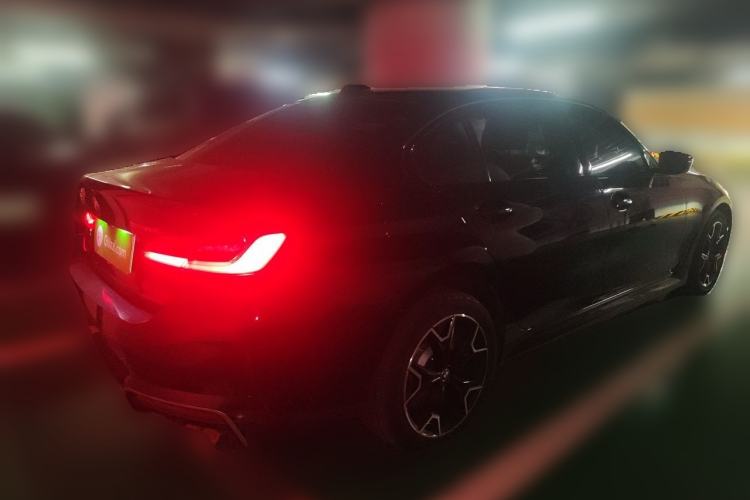 Used BMW i3 2024 eDrive 40 L Midnight Edition Rear Right 45 Deg