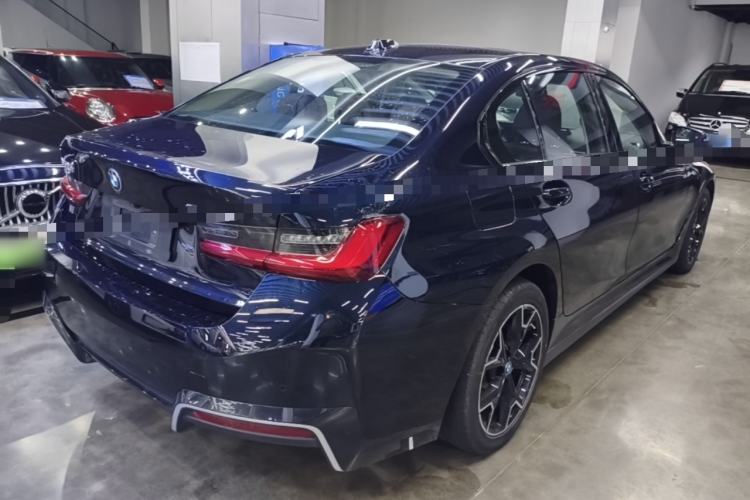 Used BMW i3 2024 eDrive 40 L Midnight Edition Rear Right 45 Deg