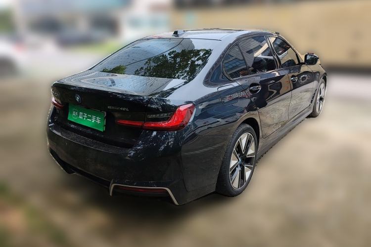 Used BMW i3 2024 eDrive 40 L Midnight Sports Package Rear Right 45 Deg