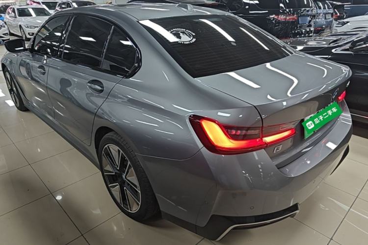 Used BMW i3 2024 eDrive 40 L Midnight Sports Package Rear Left 45 Deg