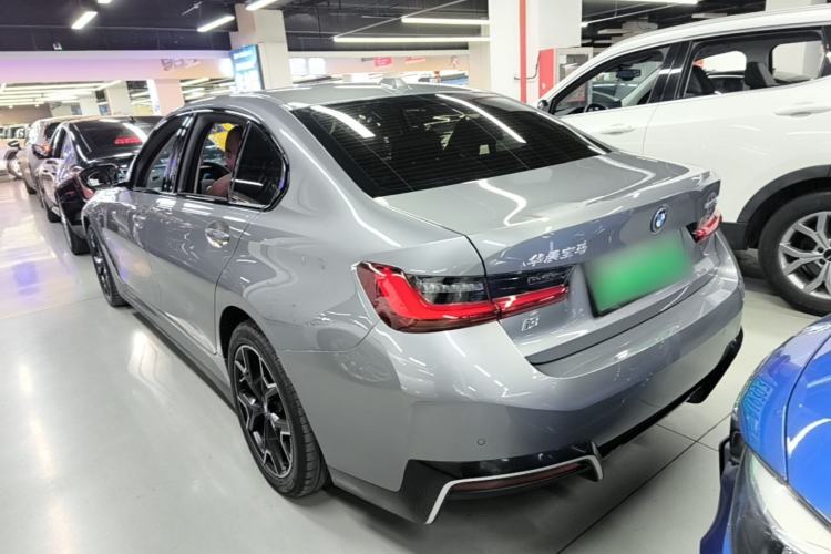 Used BMW i3 2024 eDrive 40 L Midnight Edition Rear Left 45 Deg