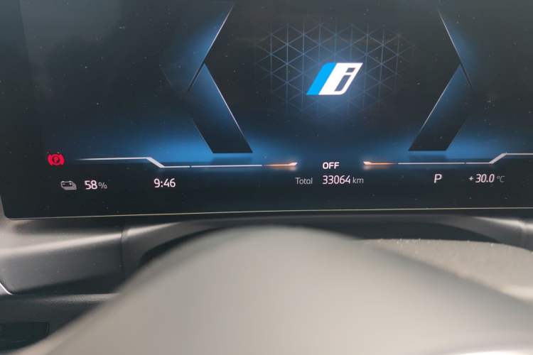 Used BMW i3 2024 eDrive 40 L Midnight Edition Odometer Close Up