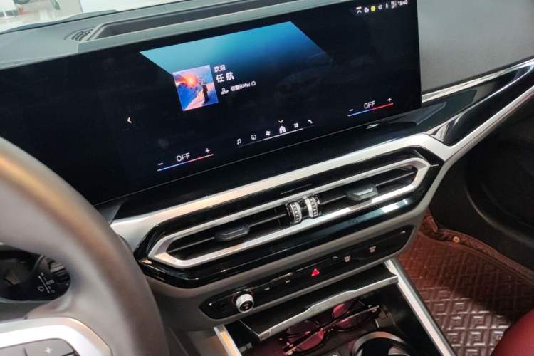 Used BMW i3 2024 eDrive 40 L Midnight Edition Audio And AC Panel