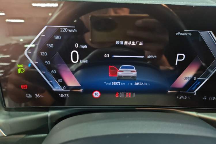 Used BMW i3 2024 eDrive 40 L Midnight Sports Package Instrument Cluster