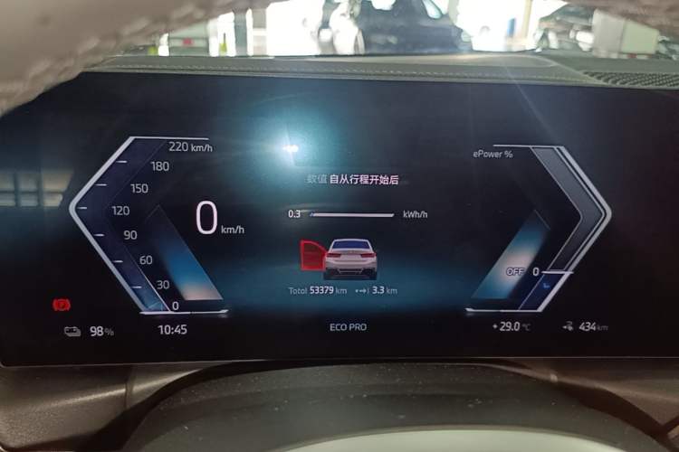 Used BMW i3 2024 eDrive 40 L Midnight Edition Instrument Cluster