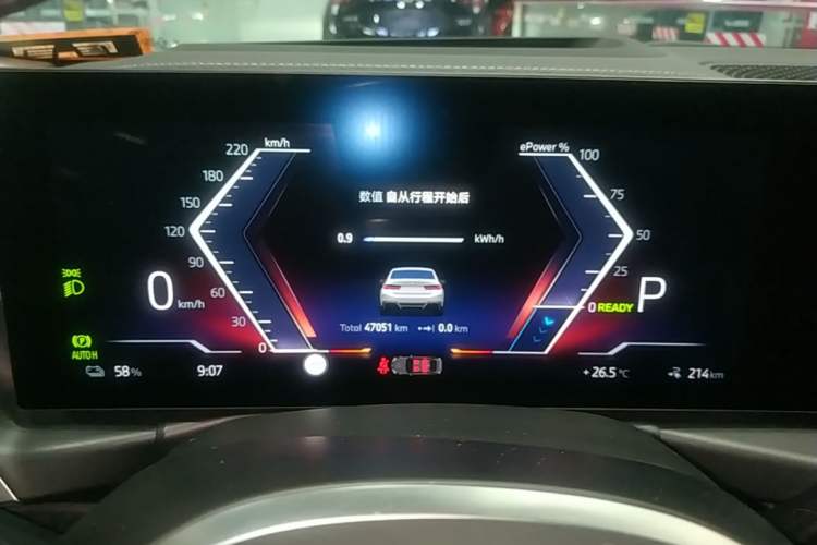 Used BMW i3 2024 eDrive 40 L Midnight Sports Package Instrument Cluster