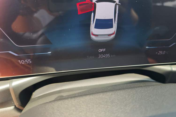 Used BMW i3 2024 eDrive 35 L Odometer Close Up