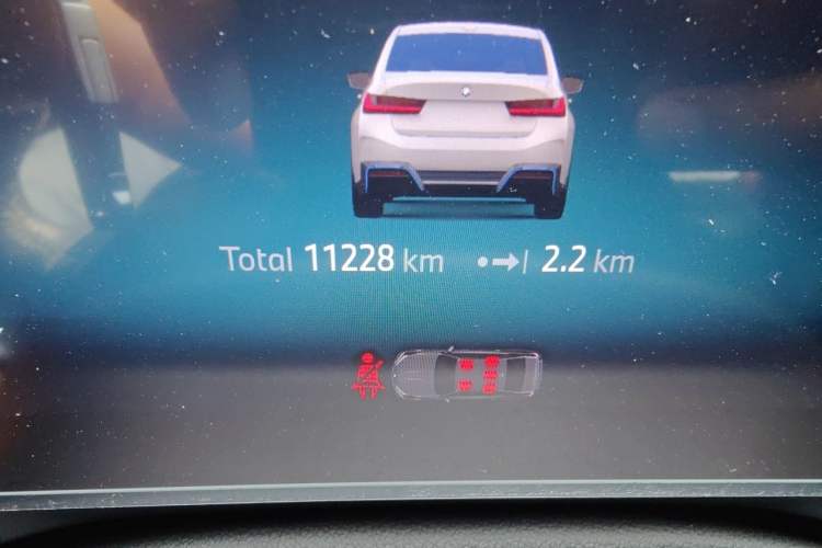 Used BMW i3 2024 eDrive 35 L Odometer Close Up