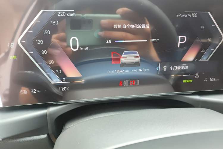 Used BMW i3 2024 eDrive 35 L Odometer Close Up