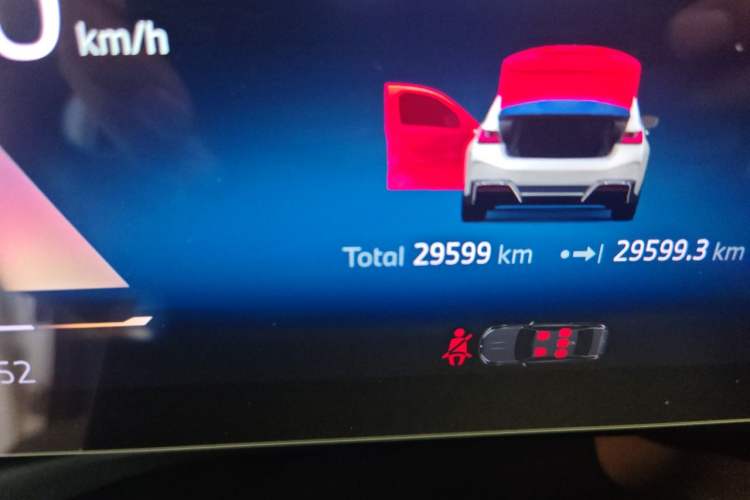 Used BMW i3 2024 eDrive 40 L Midnight Edition Odometer Close Up