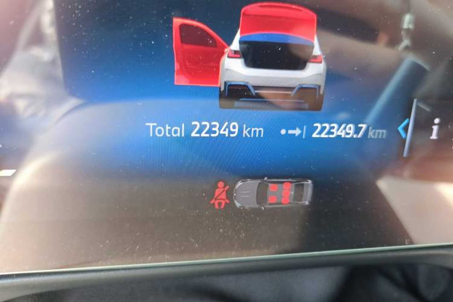 Used BMW i3 2024 eDrive 35 L Odometer Close Up